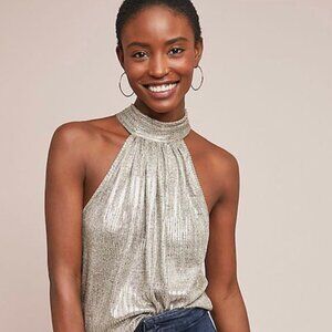 Anthropologie Maeve Halter Top